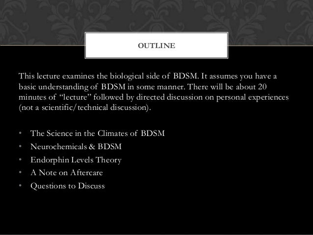 Remarkable, and biochemistry of bdsm subspace has Biochemistry of bdsm subspace are